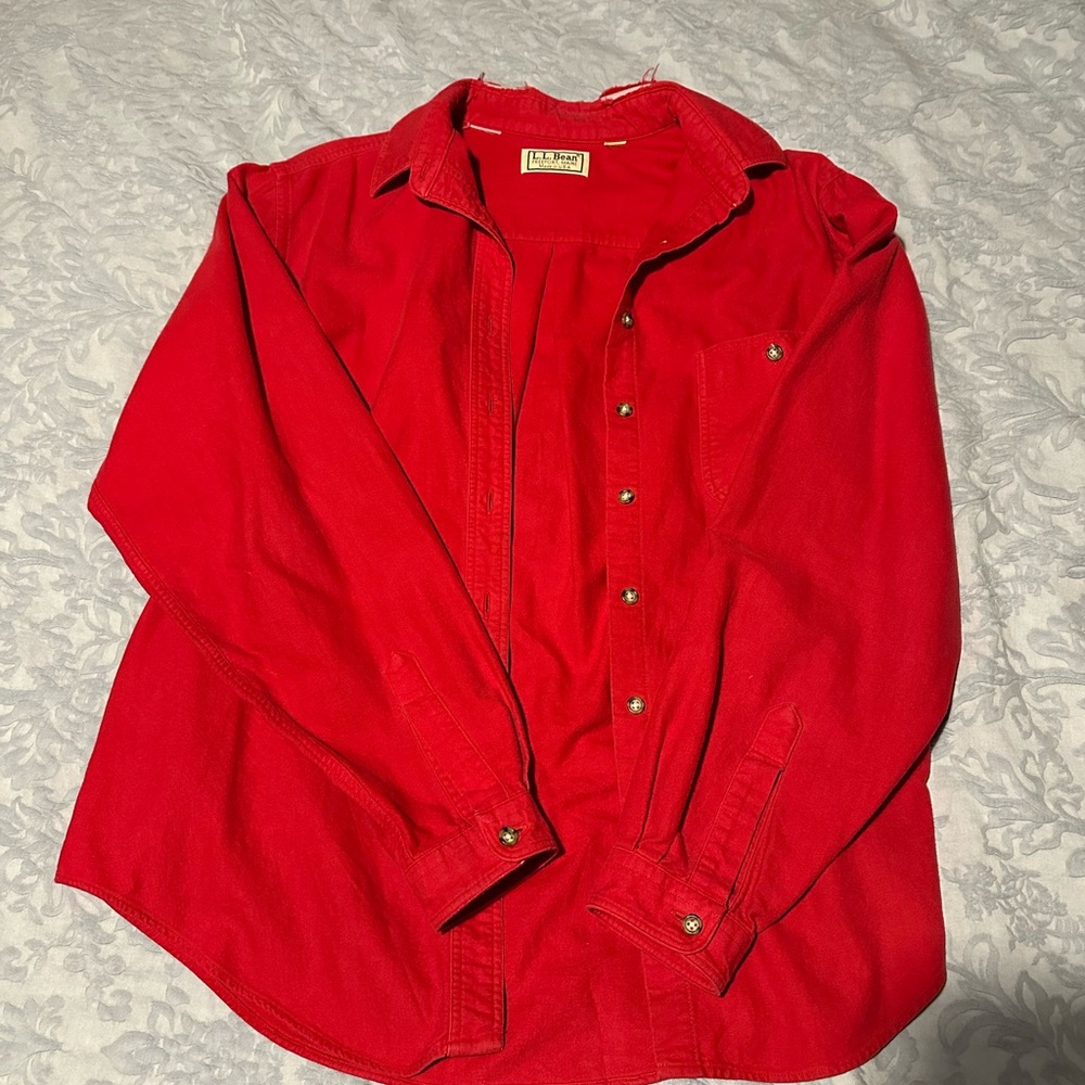 Women’s vintage L.L. Bean button up shirt